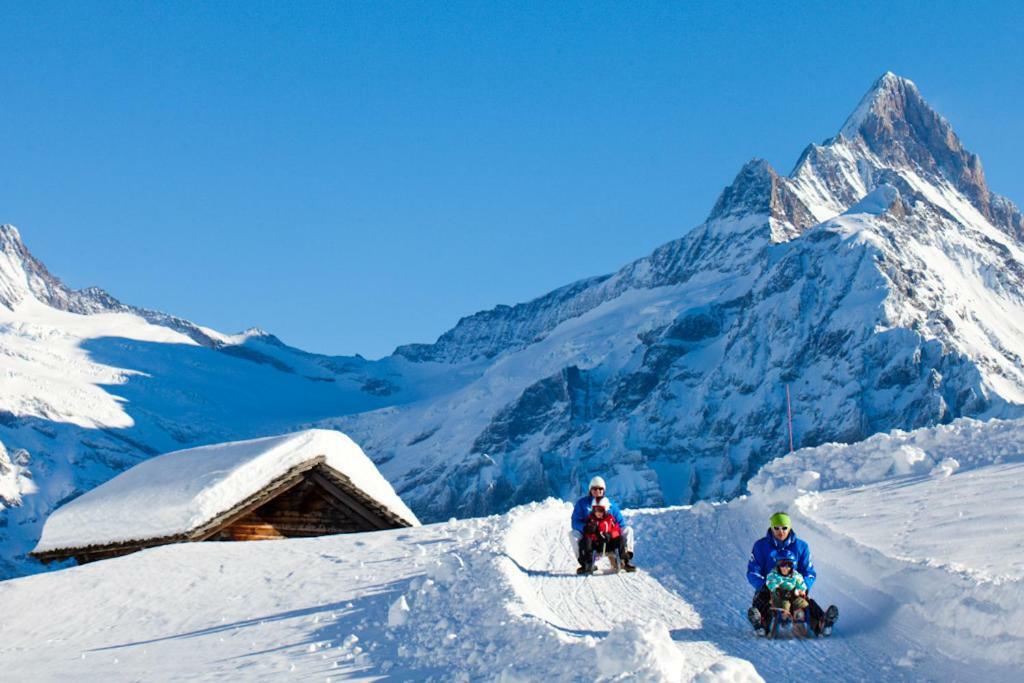 Apartamento Wetterhorn, Eiger, Jungfrau, Amazing! Grindelwald Exterior foto